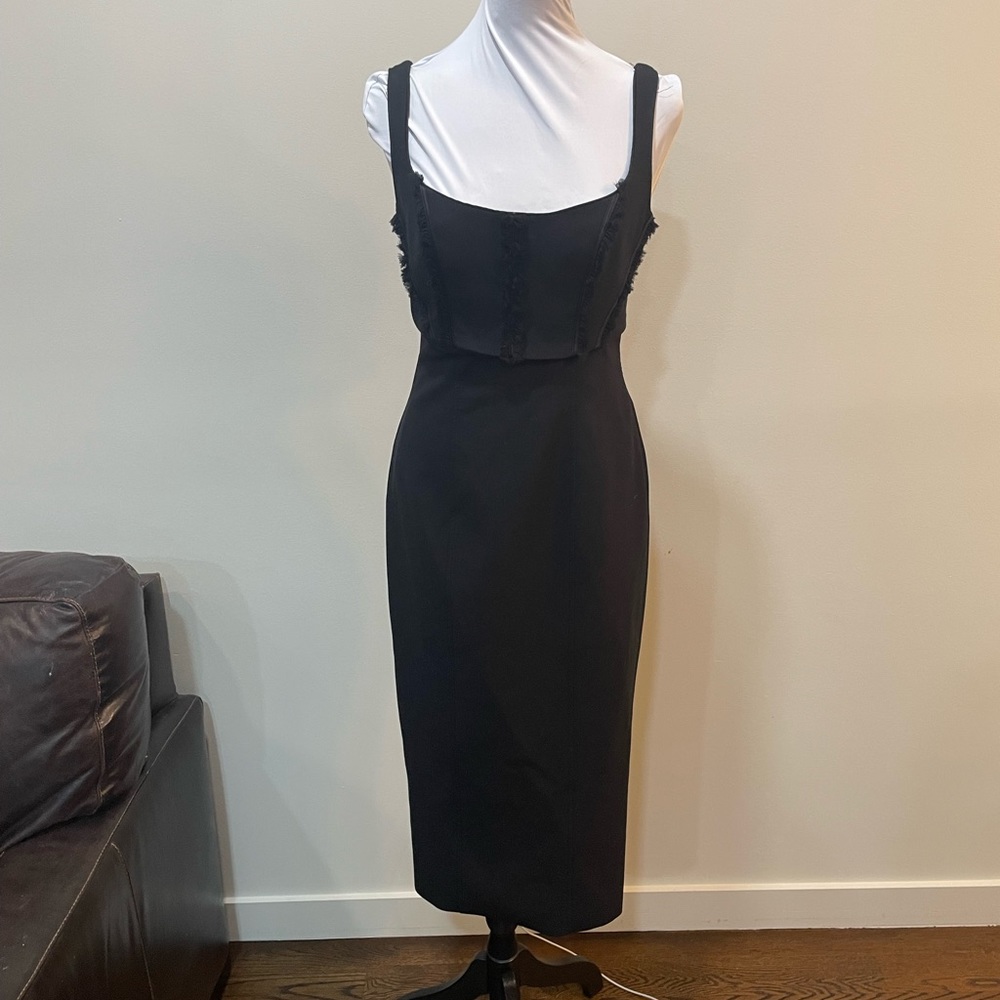 Cinq a Sept Black Cocktail Dress